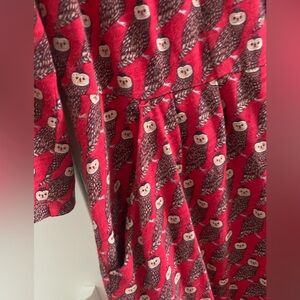 Cute Boden Owl Dress Sz. 10